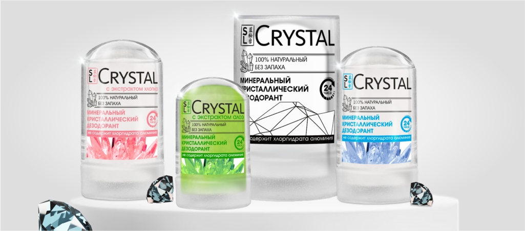 Кристаллические дезодоранты Secrets Lan