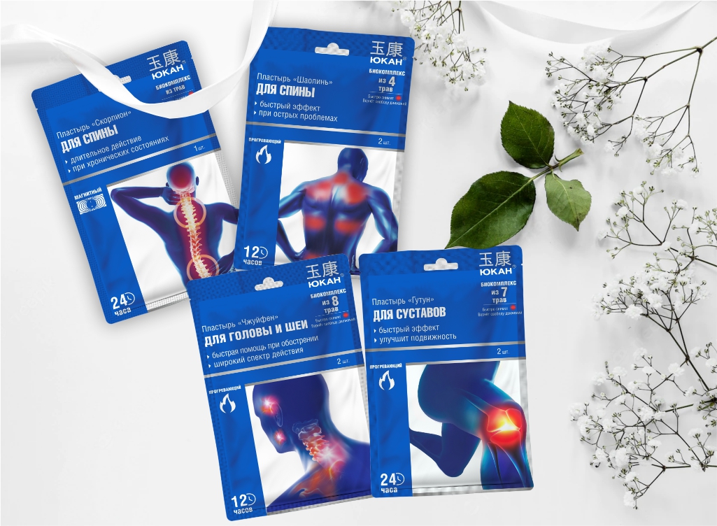 пластыри юкан от боли в спине