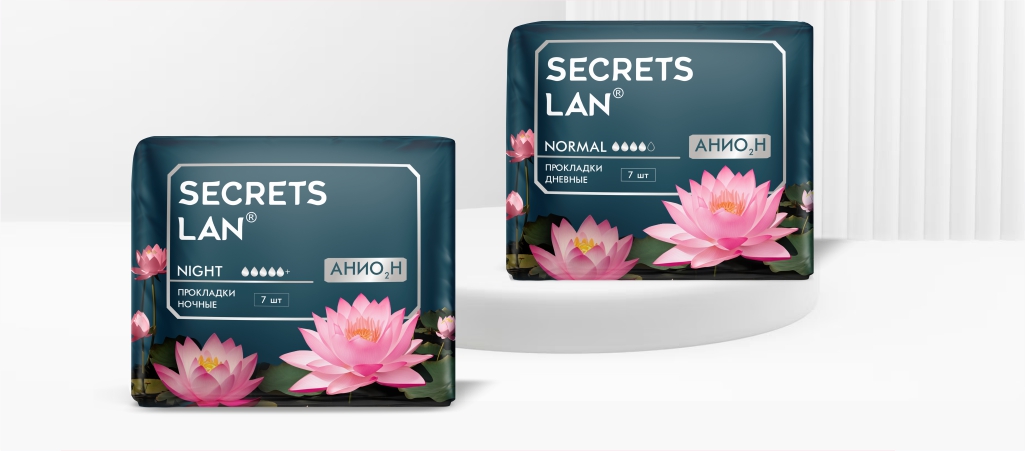 Анионовые прокладки для критических дней