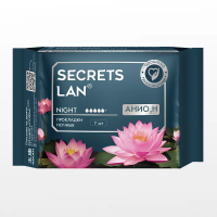 Прокладки женские гигиенические дневные Анион, Secrets Lan, 7 шт. в упаковке