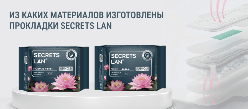 Из каких материалов изготовлены прокладки Secrets Lan: подробный разбор состава и безопасности