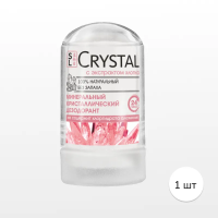 Дезодорант минеральный для тела с экстрактом хлопка, 1 шт. 60 г.