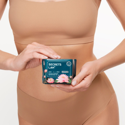 Прокладки женские гигиенические ежедневные удлиненные Анион, Secrets Lan, 10 уп. по 20 шт.