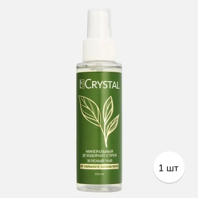 Дезодорант минеральный спрей "Зеленый чай", 1 шт, 100 мл