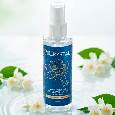 Дезодорант минеральный спрей "Жасмин", 1 шт, 100 мл