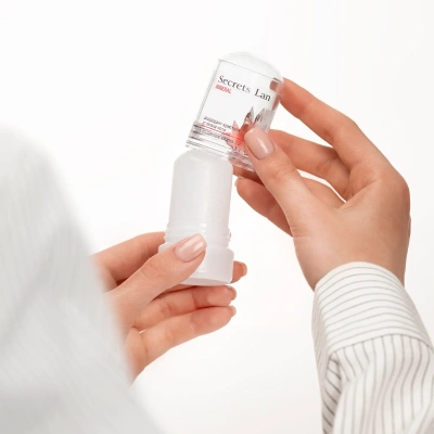 Дезодорант минеральный для тела с экстрактом хлопка SL Mineral, 1 шт. 60 г.