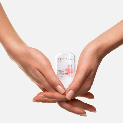 Дезодорант минеральный для тела с экстрактом хлопка SL Mineral, 1 шт. 60 г.